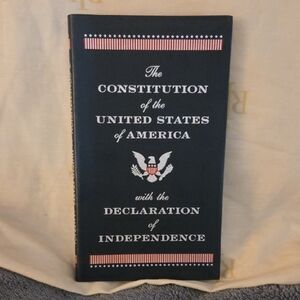 Black Hardcover Constitution and Declaration Book